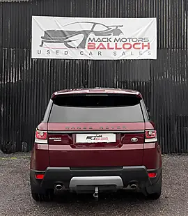 Used 2015 Land Rover Range Rover Sport Hse Red - Interior and Exterior details 6