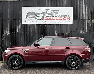 Used 2015 Land Rover Range Rover Sport Hse Red - Interior and Exterior details 7