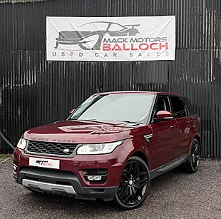 Used 2015 Land Rover Range Rover Sport Hse Red - Interior and Exterior details 8