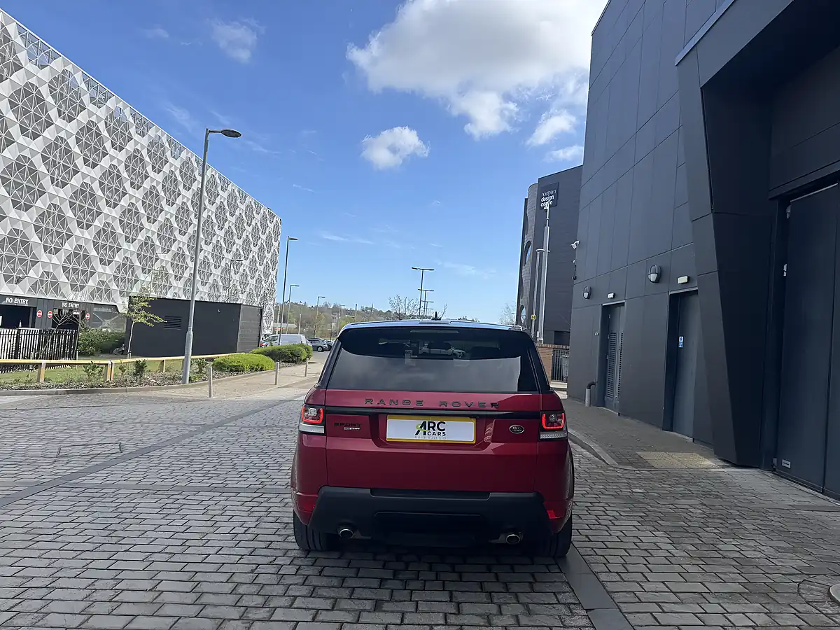 Used 2015 Land Rover Range Rover Sport Hse Red - Interior and Exterior details 12