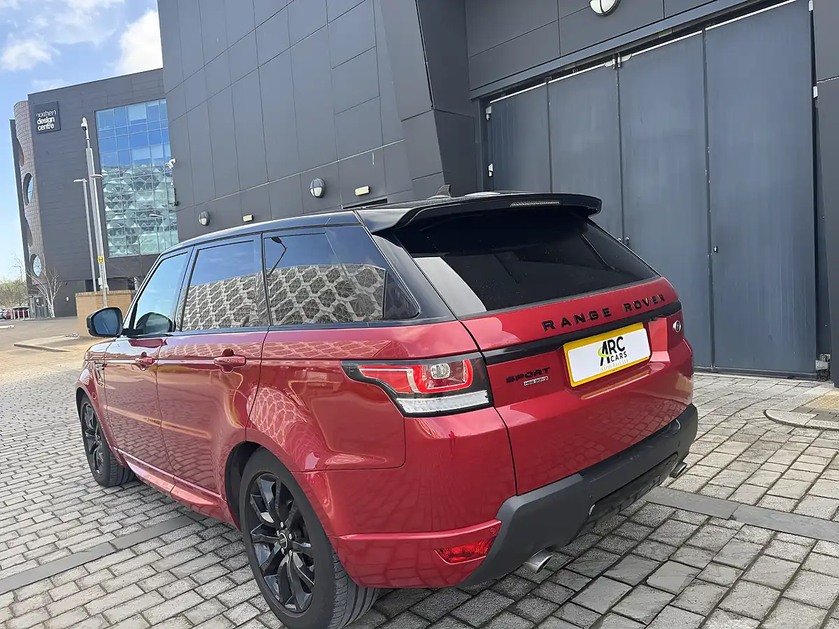 Used 2015 Land Rover Range Rover Sport Hse Red - Interior and Exterior details 14