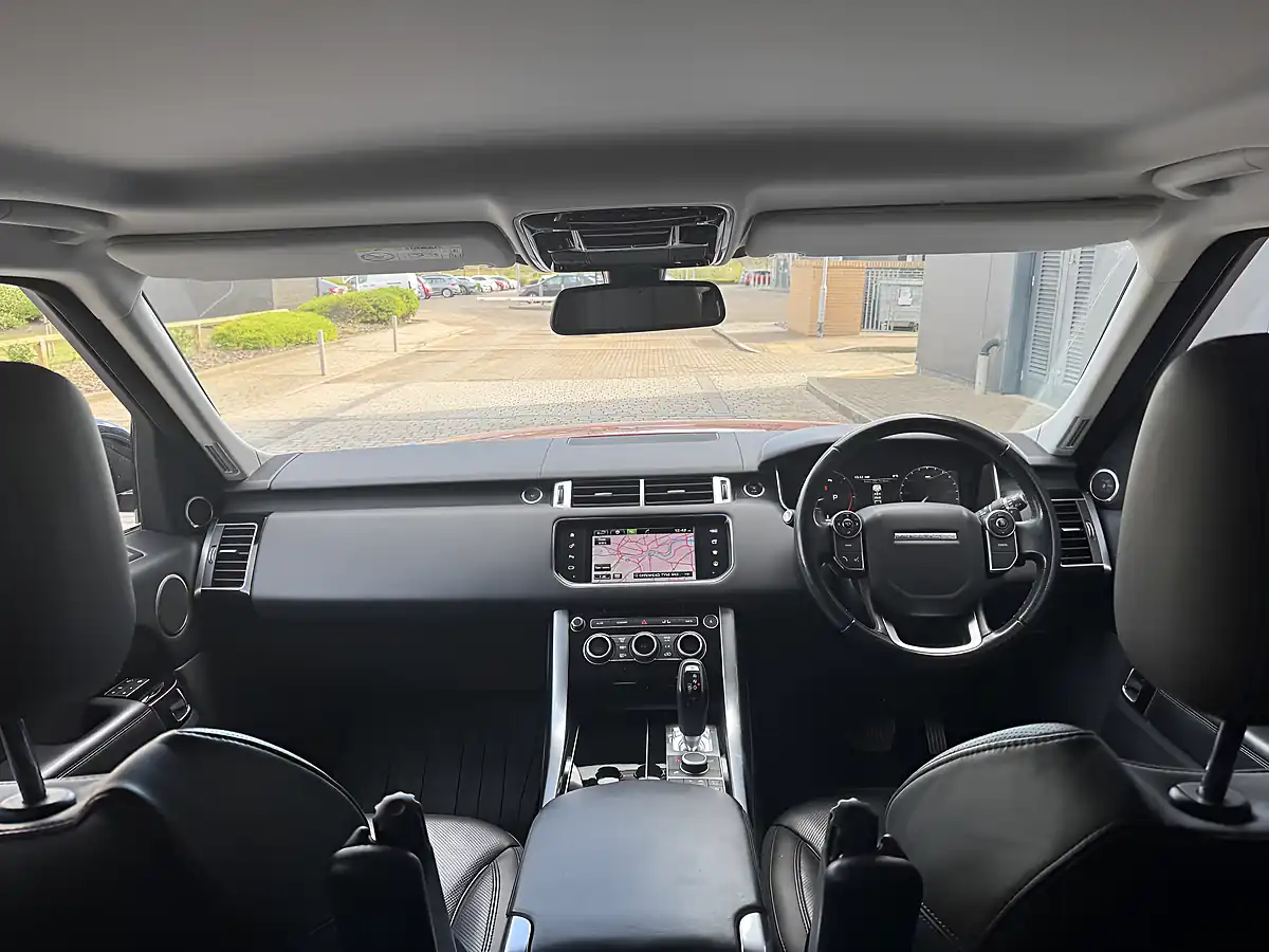 Used 2015 Land Rover Range Rover Sport Hse Red - Interior and Exterior details 7