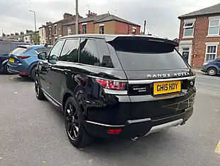 Used 2015 Land Rover Range Rover Sport Hse Santorini Black - Interior and Exterior details 5