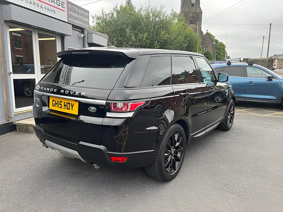 Used 2015 Land Rover Range Rover Sport Hse Santorini Black - Interior and Exterior details 7