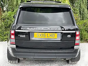 Used 2015 Land Rover Range Rover Vogue Black - Interior and Exterior details 7