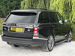 Used 2015 Land Rover Range Rover Vogue Black - Interior and Exterior details 8