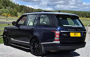 Used 2015 Land Rover Range Rover Vogue Blue - Interior and Exterior details 2