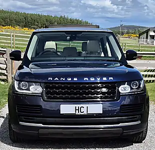 Used 2015 Land Rover Range Rover Vogue Blue - Interior and Exterior details 3