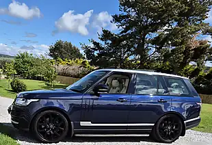 Used 2015 Land Rover Range Rover Vogue Blue - Interior and Exterior details 5