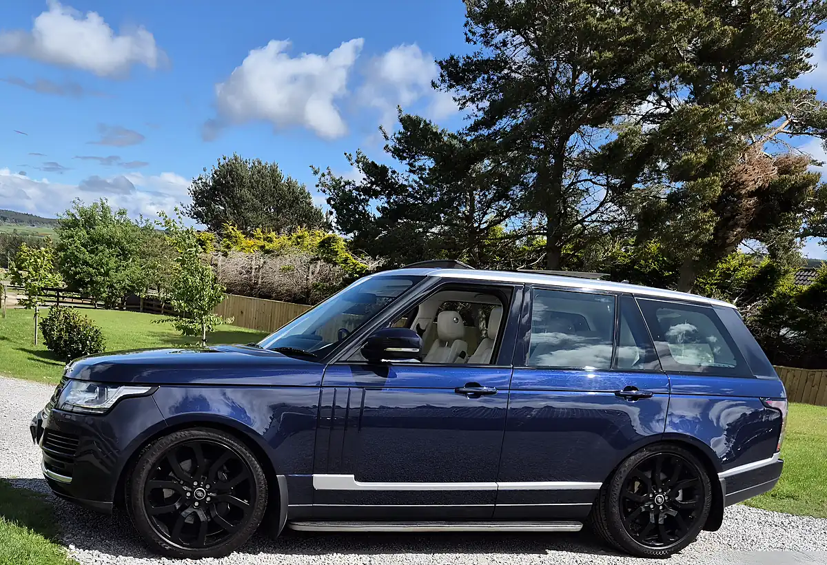 Used 2015 Land Rover Range Rover Vogue Blue - Interior and Exterior details 5