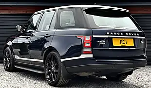 Used 2015 Land Rover Range Rover Vogue Blue - Interior and Exterior details 2