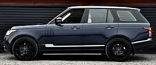 Used 2015 Land Rover Range Rover Vogue Blue - Interior and Exterior details 4