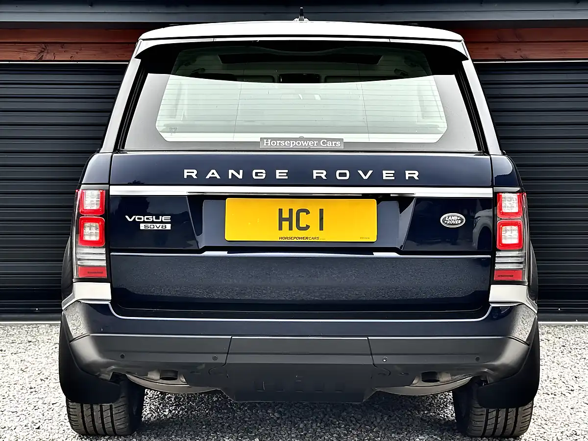 Used 2015 Land Rover Range Rover Vogue Blue - Interior and Exterior details 5