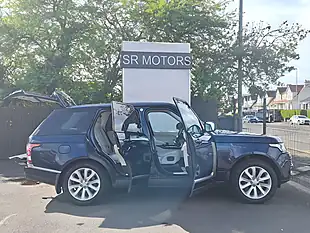 Used 2015 Land Rover Range Rover Vogue Blue - Interior and Exterior details 7