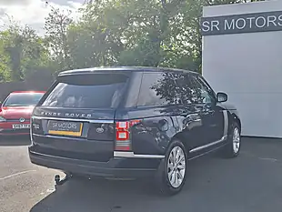 Used 2015 Land Rover Range Rover Vogue Blue - Interior and Exterior details 8