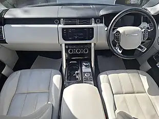 Used 2015 Land Rover Range Rover Vogue Blue - Interior and Exterior details 9