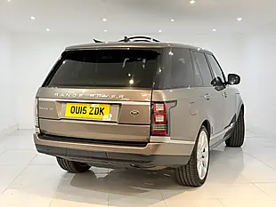 Used 2015 Land Rover Range Rover Vogue Se Brown - Interior and Exterior details 9