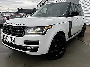 Used 2015 Land Rover Range Rover Vogue Se White - Interior and Exterior details 4