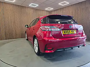 Used 2015 Lexus Ct Advance Red - Interior and Exterior details 4