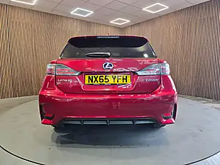 Used 2015 Lexus Ct Advance Red - Interior and Exterior details 6