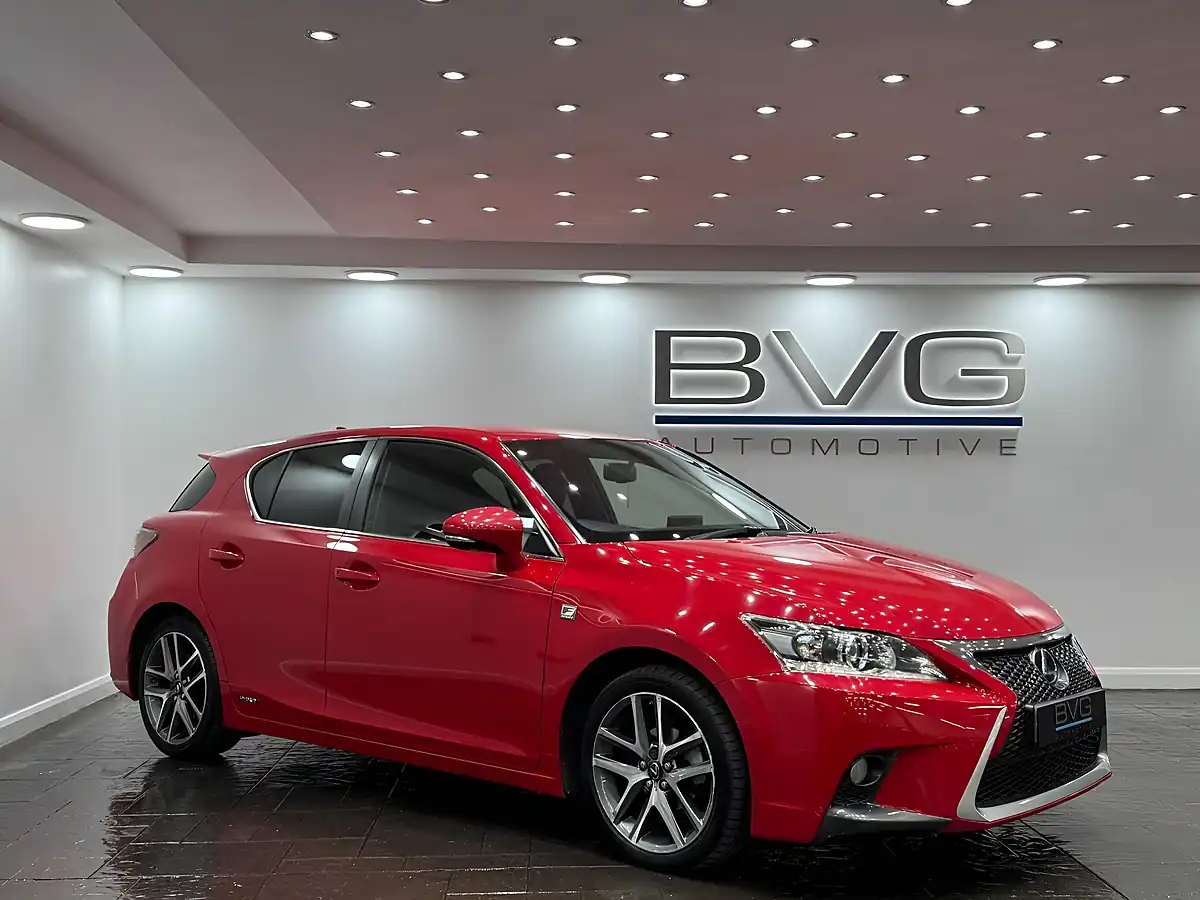 Used 2015 Lexus Ct F Sport Red - Front View