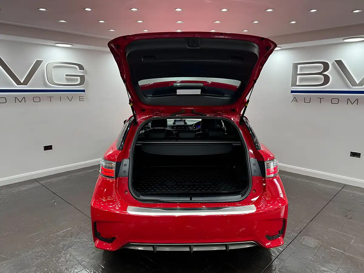 Used 2015 Lexus Ct F Sport Red - Interior and Exterior details 18
