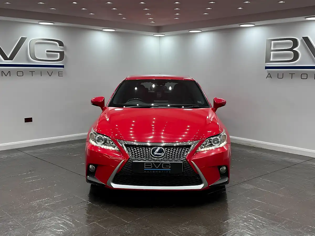 Used 2015 Lexus Ct F Sport Red - Interior and Exterior details 4