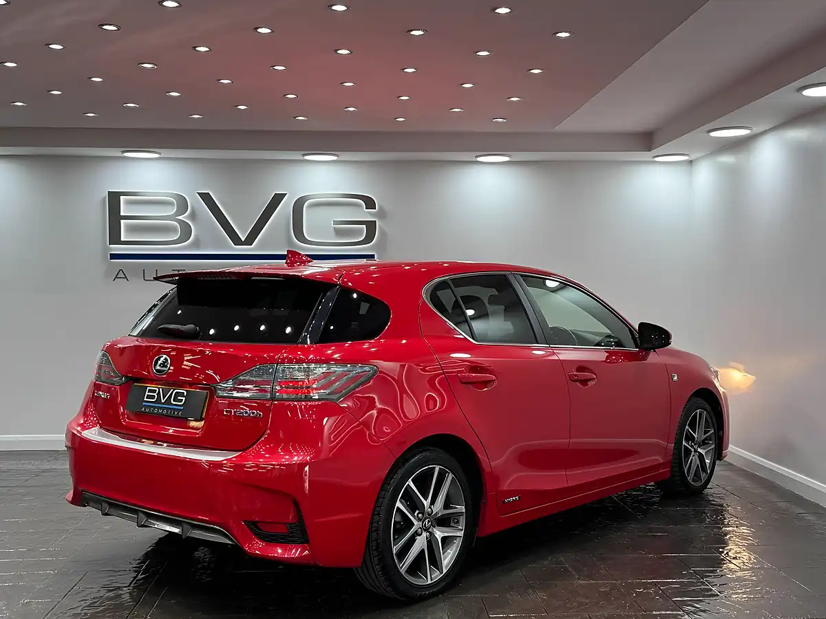 Used 2015 Lexus Ct F Sport Red - Interior and Exterior details 7
