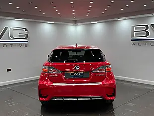 Used 2015 Lexus Ct F Sport Red - Interior and Exterior details 8