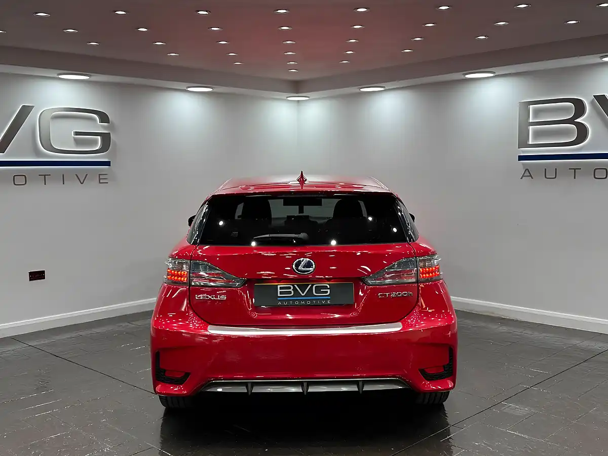 Used 2015 Lexus Ct F Sport Red - Interior and Exterior details 8