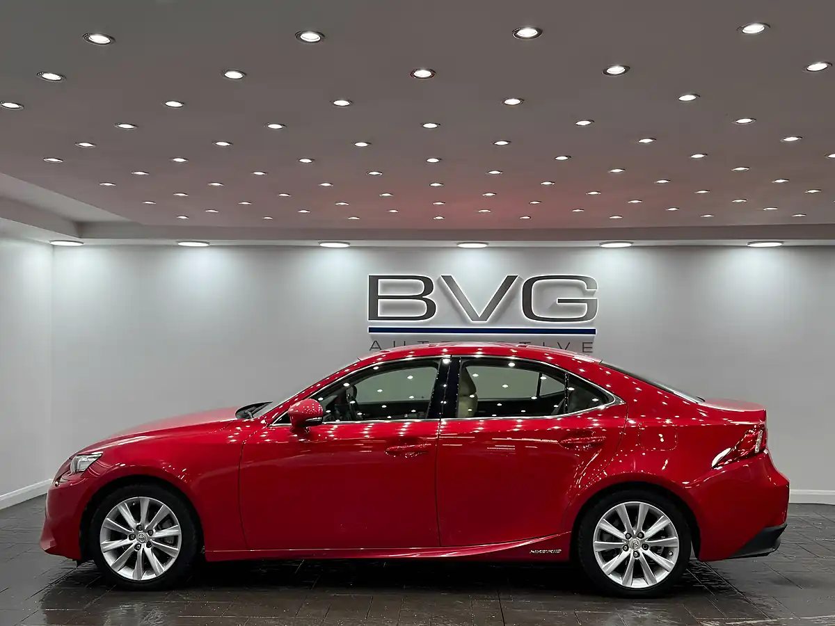 Used 2015 Lexus Is Advance Red - Interior and Exterior details 10