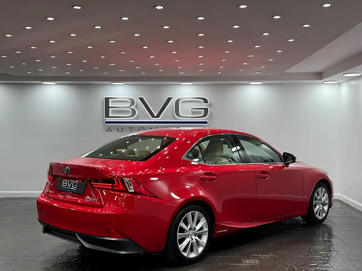 Used 2015 Lexus Is Advance Red - Interior and Exterior details 11