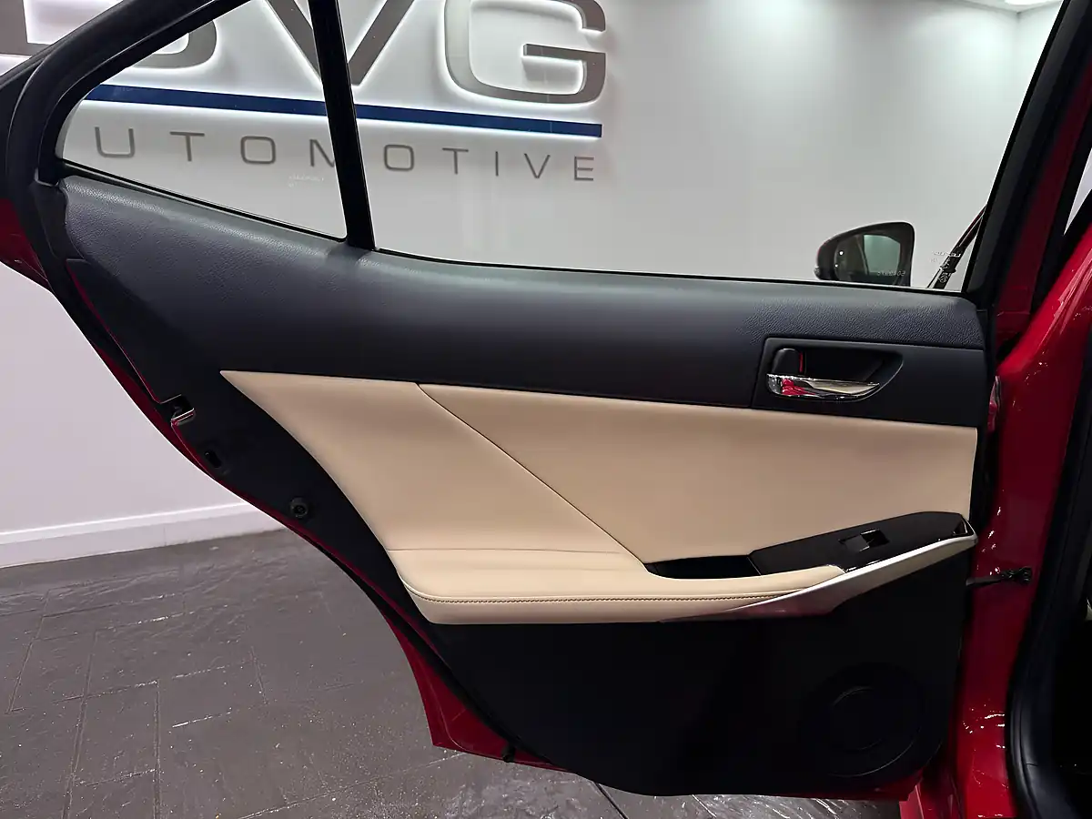 Used 2015 Lexus Is Advance Red - Interior and Exterior details 17