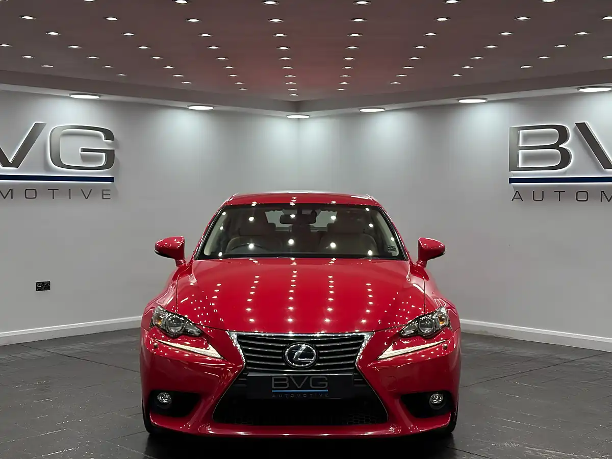 Used 2015 Lexus Is Advance Red - Interior and Exterior details 4