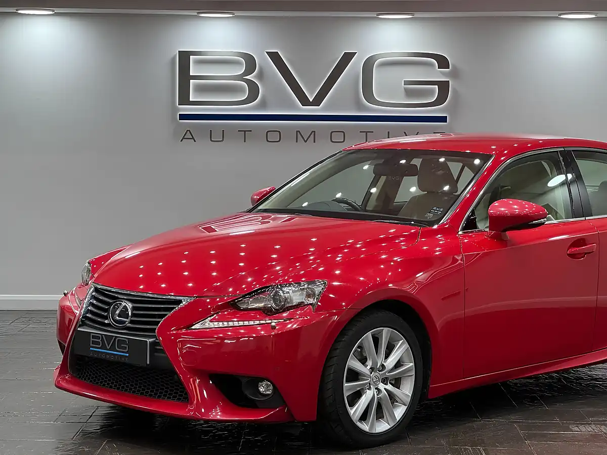 Used 2015 Lexus Is Advance Red - Interior and Exterior details 7