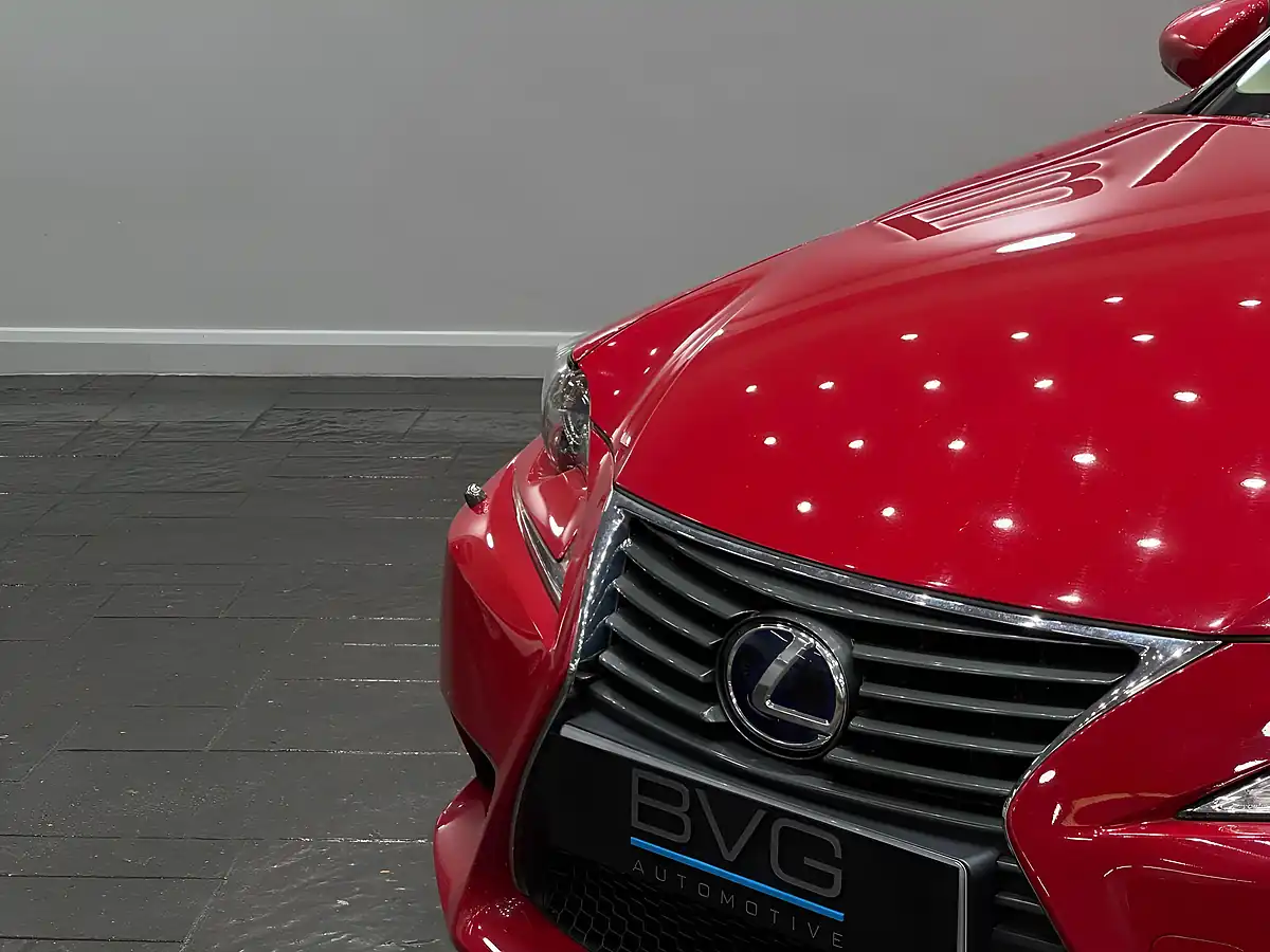 Used 2015 Lexus Is Advance Red - Interior and Exterior details 9