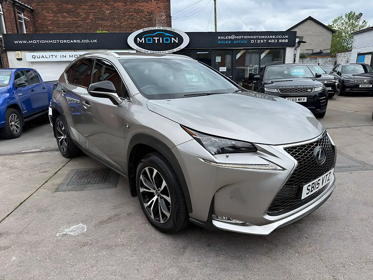 Used 2015 Lexus Nx 300h F Sport Silver - Interior and Exterior details 2