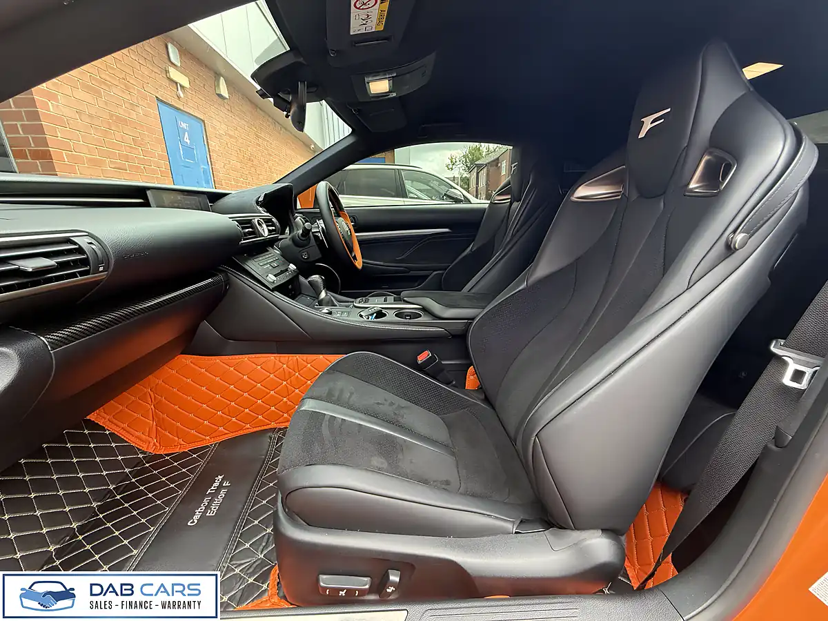Used 2015 Lexus Rc Carbon Edition Orange - Interior and Exterior details 12