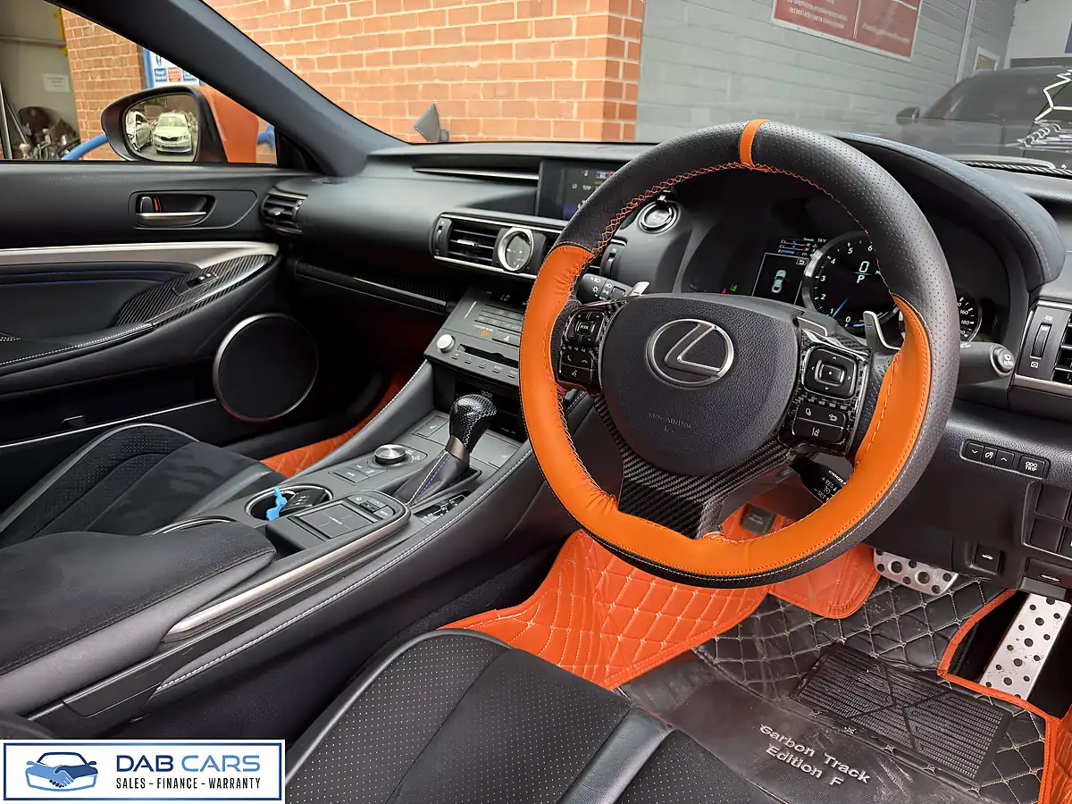 Used 2015 Lexus Rc Carbon Edition Orange - Interior and Exterior details 3