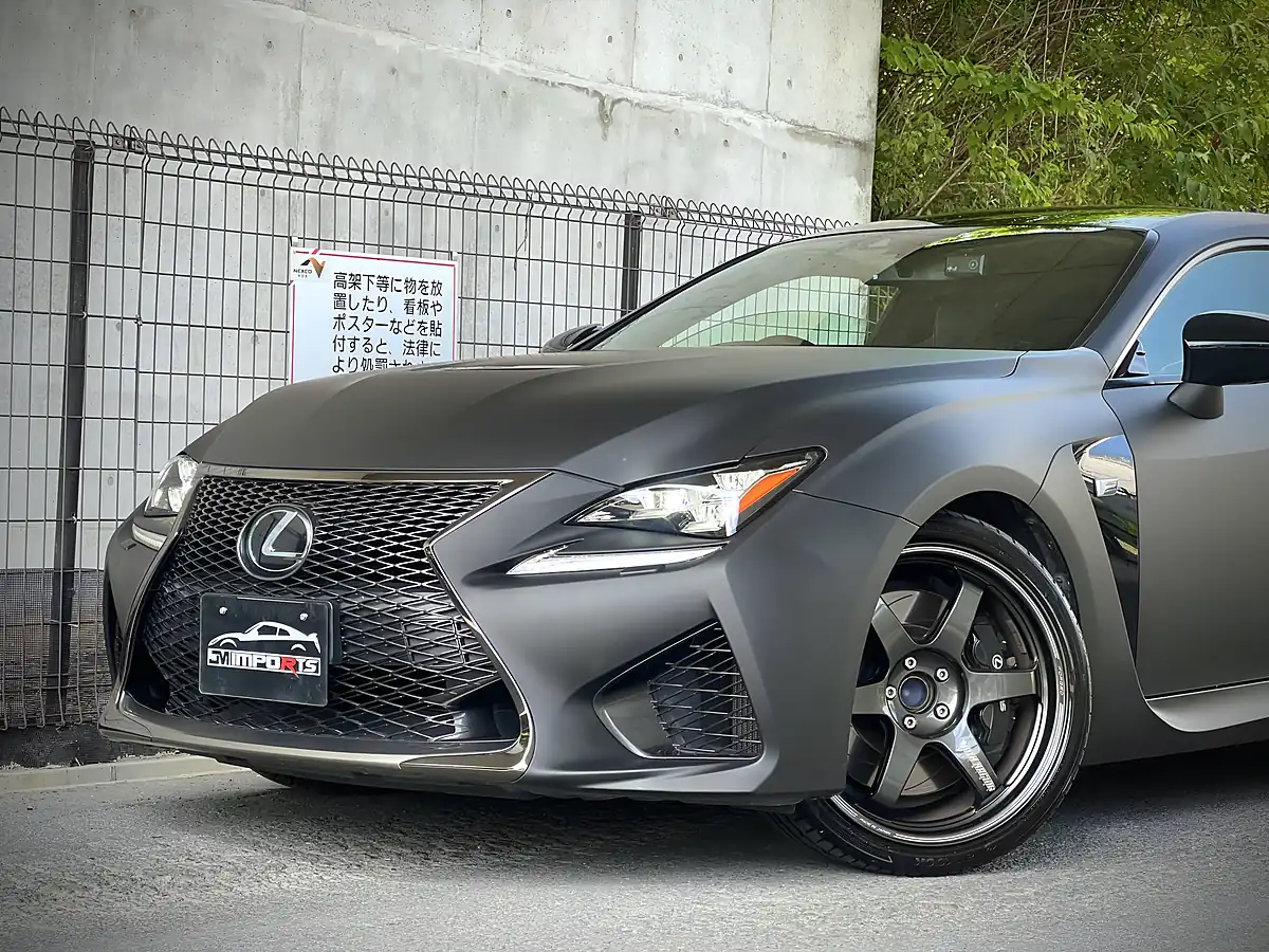 Used 2015 Lexus Rc F F Matte Black - Interior and Exterior details 6