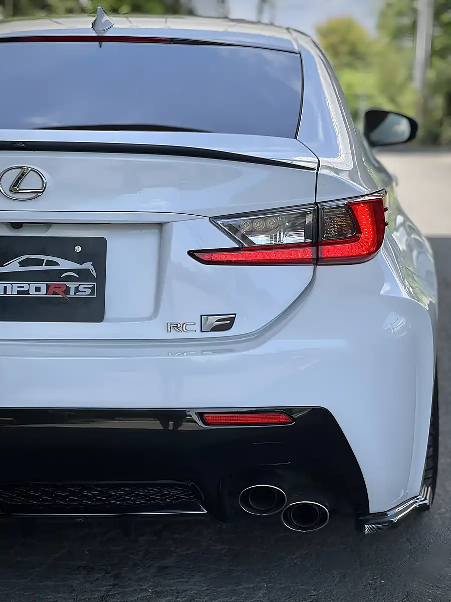 Used 2015 Lexus Rc-F Pearl White - Interior and Exterior details 10