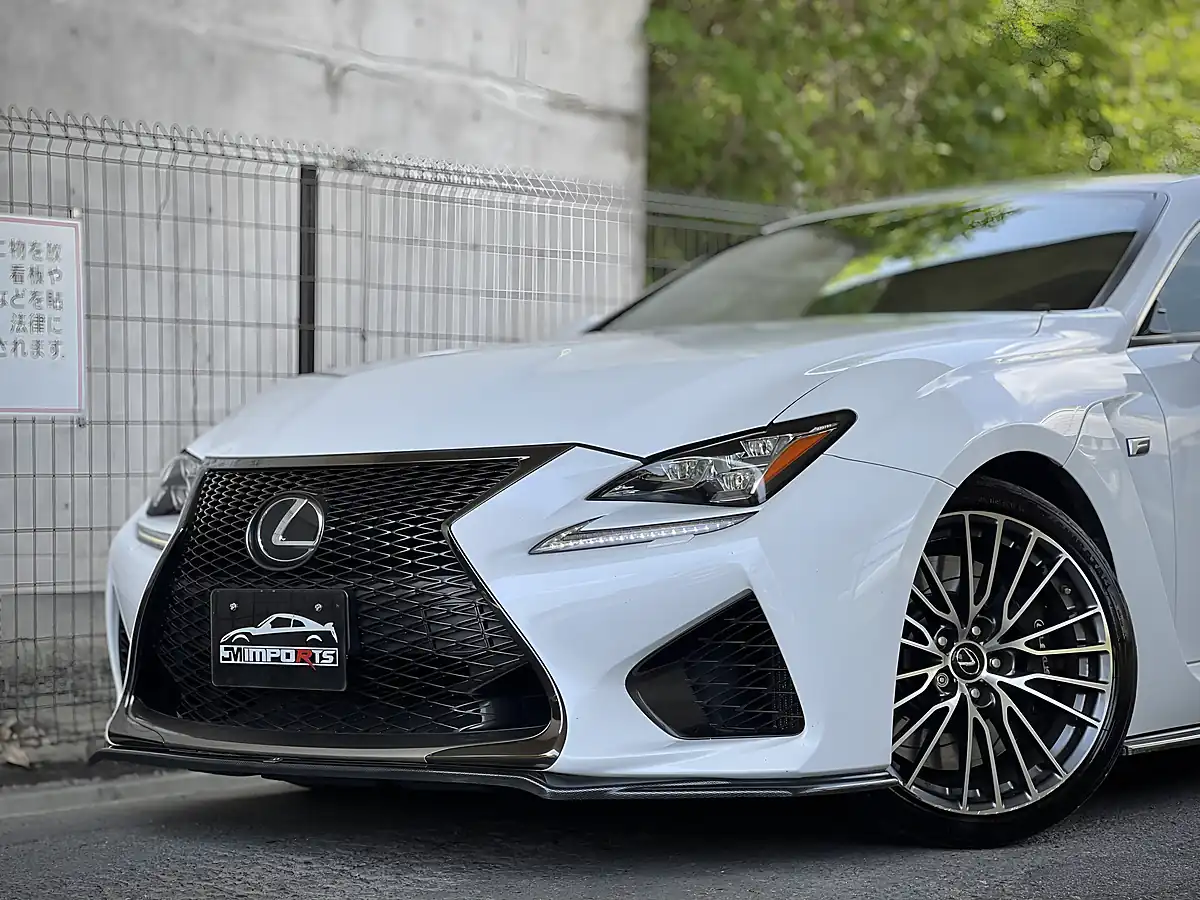 Used 2015 Lexus Rc-F Pearl White - Interior and Exterior details 4