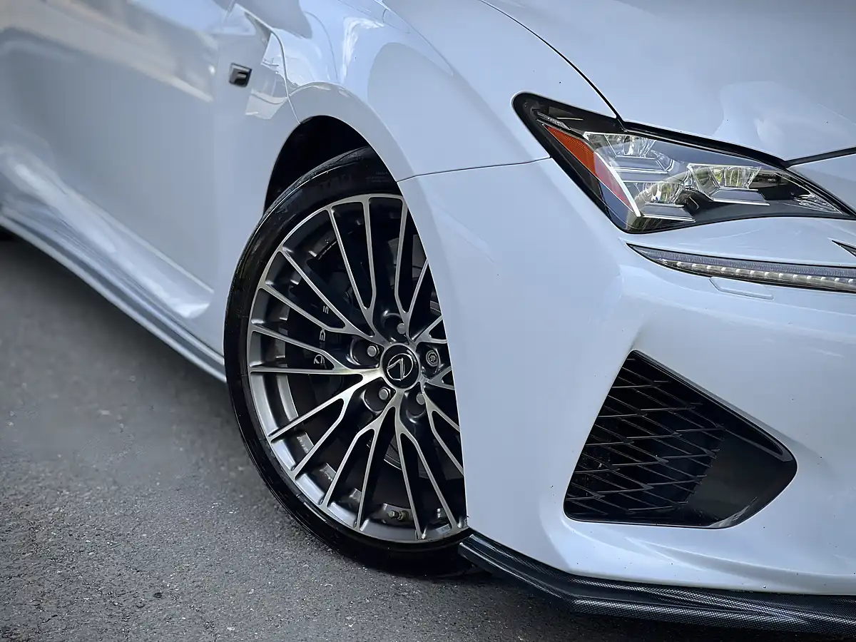 Used 2015 Lexus Rc-F Pearl White - Interior and Exterior details 5