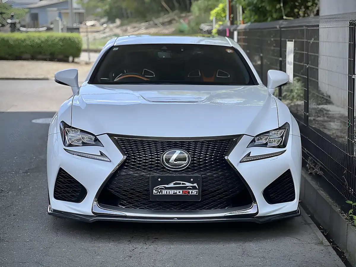 Used 2015 Lexus Rc-F Pearl White - Interior and Exterior details 7