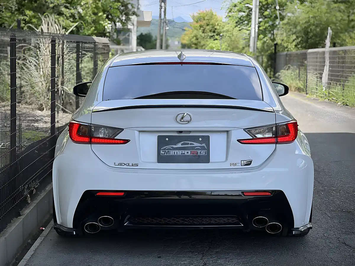 Used 2015 Lexus Rc-F Pearl White - Interior and Exterior details 8