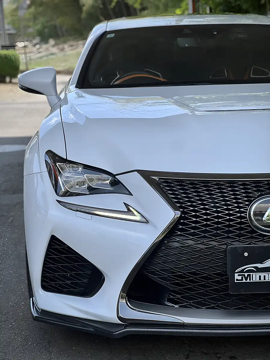 Used 2015 Lexus Rc-F Pearl White - Interior and Exterior details 9