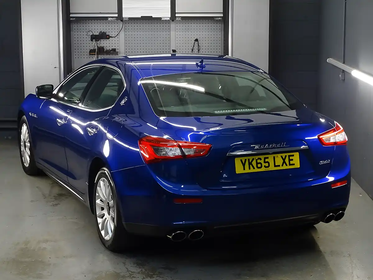 Used 2015 Maserati Ghibli Blu Emozione (blue) - Interior and Exterior details 10