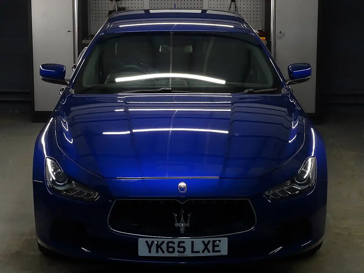 Used 2015 Maserati Ghibli Blu Emozione (blue) - Interior and Exterior details 6