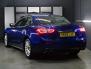 Used 2015 Maserati Ghibli Blu Emozione (blue) - Interior and Exterior details 8