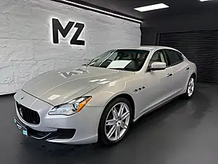 Used 2015 Maserati Quattroporte S Silver/Beige - Interior and Exterior details 10